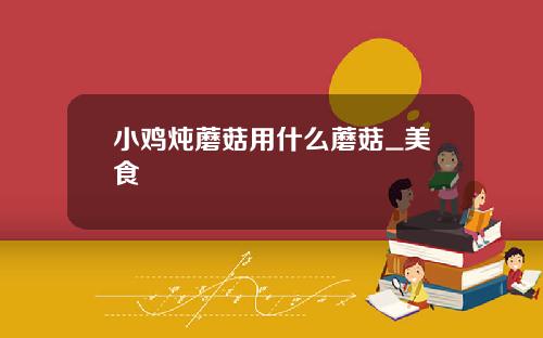 小鸡炖蘑菇用什么蘑菇_美食