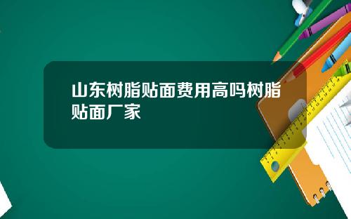 山东树脂贴面费用高吗树脂贴面厂家